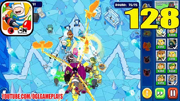 Bloons Adventure Time TD - Frozen Blades - Crown Capers - Impoppable Mode