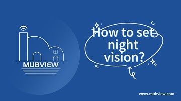 MUBVIEW Security Cmara "How to set the night vision for Mubview surveillance camera"