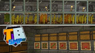 The Basement! Item Sorter, Mob Heads and Crop Farms! - Truly Bedrock - S02 EP03