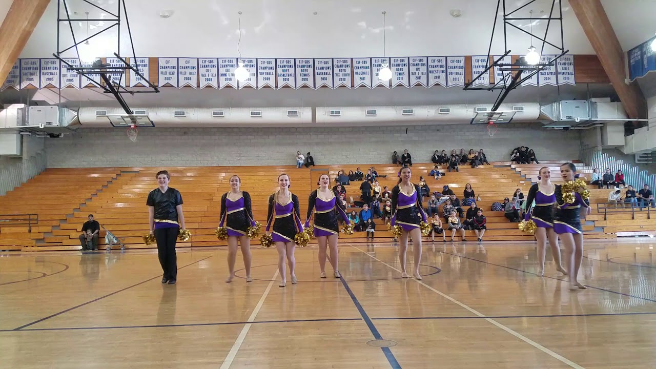 Santana Dance Team 2018 pom Rancho bernardo YouTube