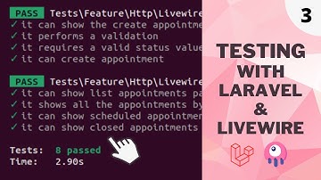 Writing Test for List Appointments Page | Testing With Livewire Part: 3