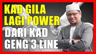 Ramai Yang Tak Tahu Kad Orang Gila Lagi Power Dari Kad Geng 3 Line - Ustaz Badlishah Lawak