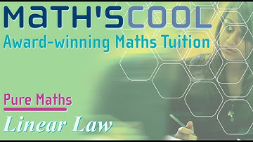 A Level Maths :|: Modelling with Data :|: Linearisation :|: Conversion to Linear Form