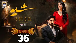 Sher Episode 36 Review | Danish Taimoor & Sarah Khan | Pakistani Drama Review | 19 Sept 2025