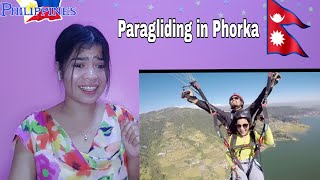 Filipino React On Paragliding In Pokhara Vlog,1 Acrobatics Sound- Anxmus5