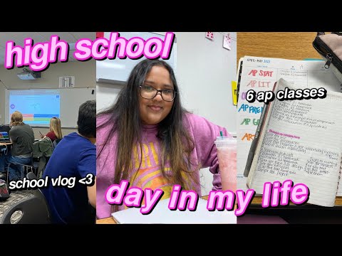 a productive school day in my life as a senior with no motivation !!