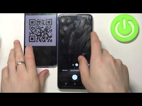 Как отсканировать код QR на Samsung Galaxy F12 / Как сканировать QR камерой