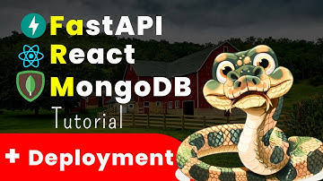 1️⃣ FARM Stack (FastAPI + React + MongoDB) in 2 Hours | Full Stack Project Tutorial #webdevelopment