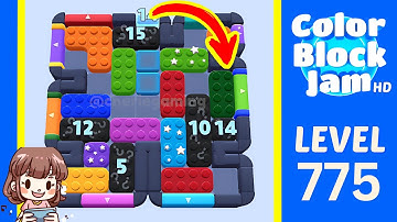 Color Block Jam Level 775 Solution Walkthrough