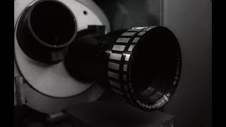 DP75 Philips Kinoton, 35/70mm filmprojector -lens turret / objectief revolver.