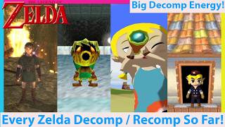 Every Zelda Recomp and Decomp Here or In Development!