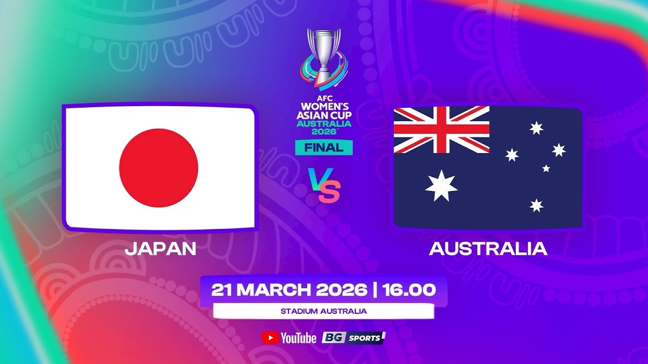 LIVE 🔴: Japan vs Australia | AFC Women’s Asian Cup 2026 | Final