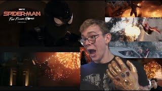SPIDER-MAN: FAR FROM HOME "PETER TESTS HIS STEALTH SUIT" TV SPOT TRAILER REACTION!!!
