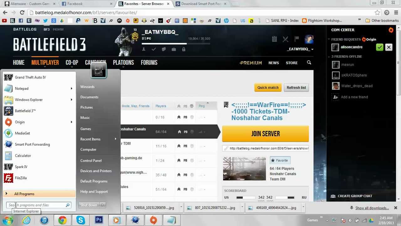Battlefield 3 4 Game Disconnected Could Not Join Server Fix Youtube