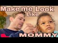 DAD BRAIDS DAUGHTER HAIR FOR THE FIRST TIME!! *Cute Video*