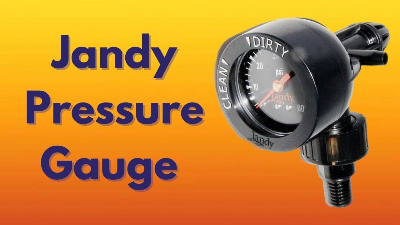 How to replace a Jandy filter pressure gauge YouTube
