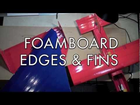 Foamboard Building Techniques: Fins & Edges