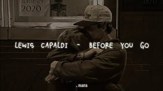 Lewis Capaldi - before you go (Lyrics)