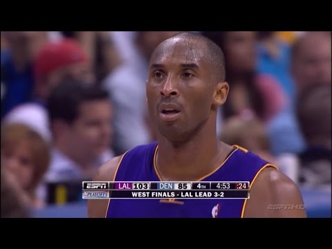 Kobe Bryant Full Highlights vs Nuggets 2009 WCF GM6 - 35 Pts, 10 Assists