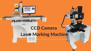 CCD Automatic Visual Positioning Fiber Laser Marking Machine