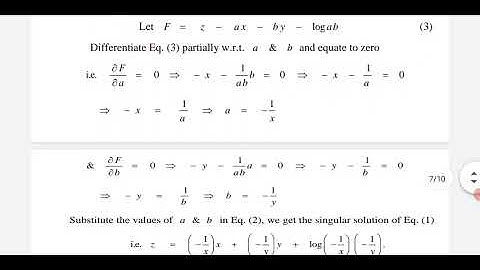 Method of solution for the PDE which is of the form  z   =    px  +  qy  + f(p, q)