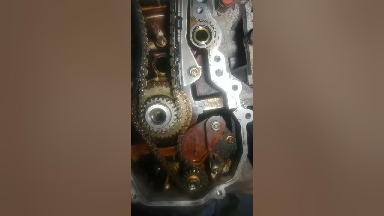 2011 Nissan Juke timing chain marks - YouTube