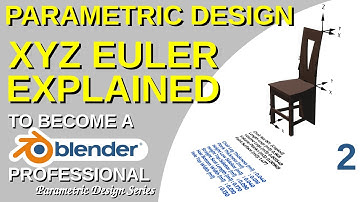 Blender Geometry Nodes Parametric Design - XYZ Euler Explained