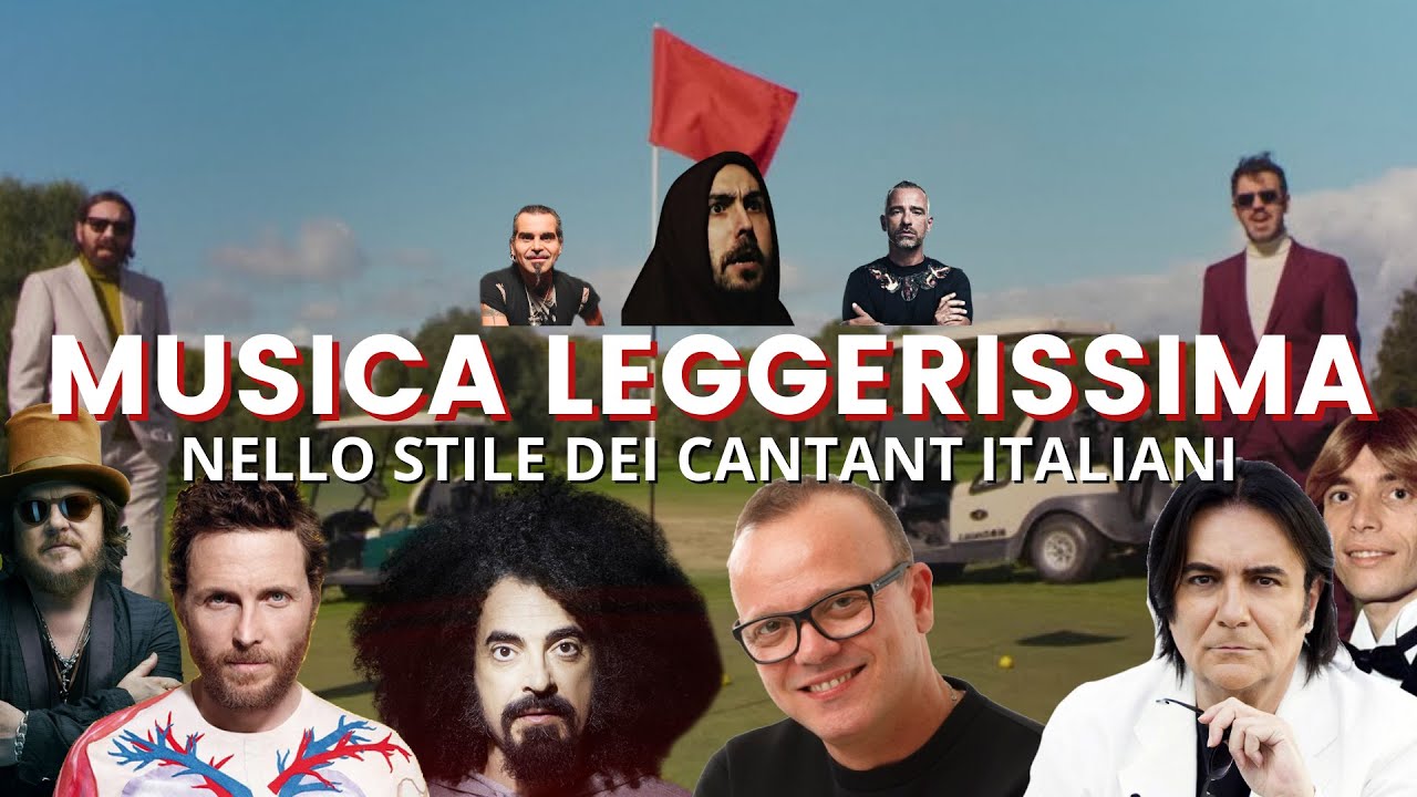 MUSICA LEGGERISSIMA | nello stile dei Cantanti Italiani