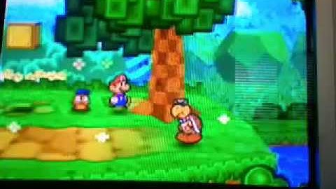 Paper Mario Walkthrough Part 6- Chapter 1 beginning Attack FX B Badge and Koopa Village