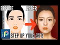 HOW TO IMPROVE YOUR ART | Tutorial + Ibispaint X speedpaint