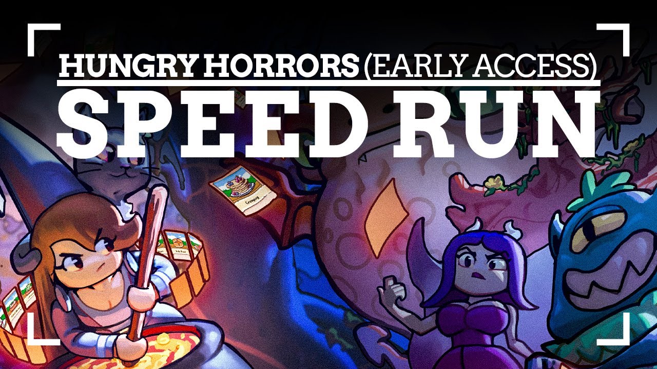 HUNGRY HORRORS (EARLY ACCESS) | FULL RUN - SPEEDRUN 🎮💪