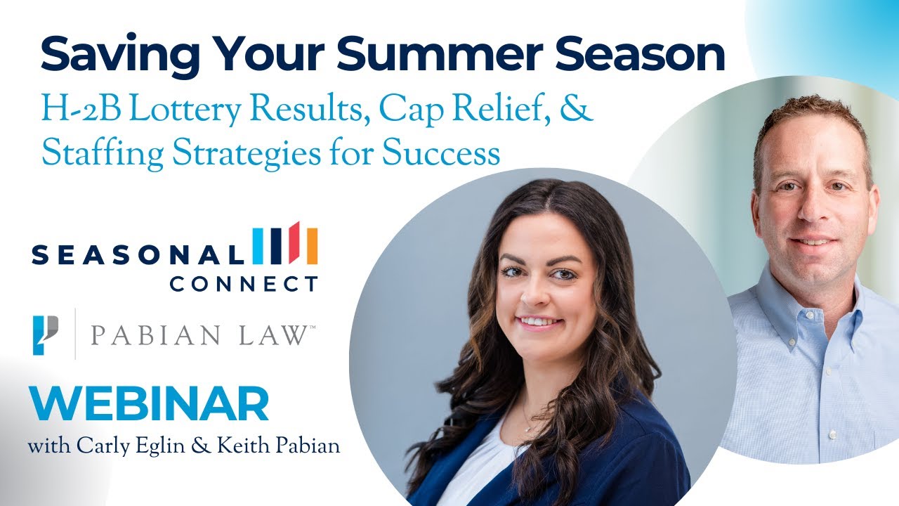 Webinar: Saving Your Summer Season (January 16, 2026) - Seasonal Connect