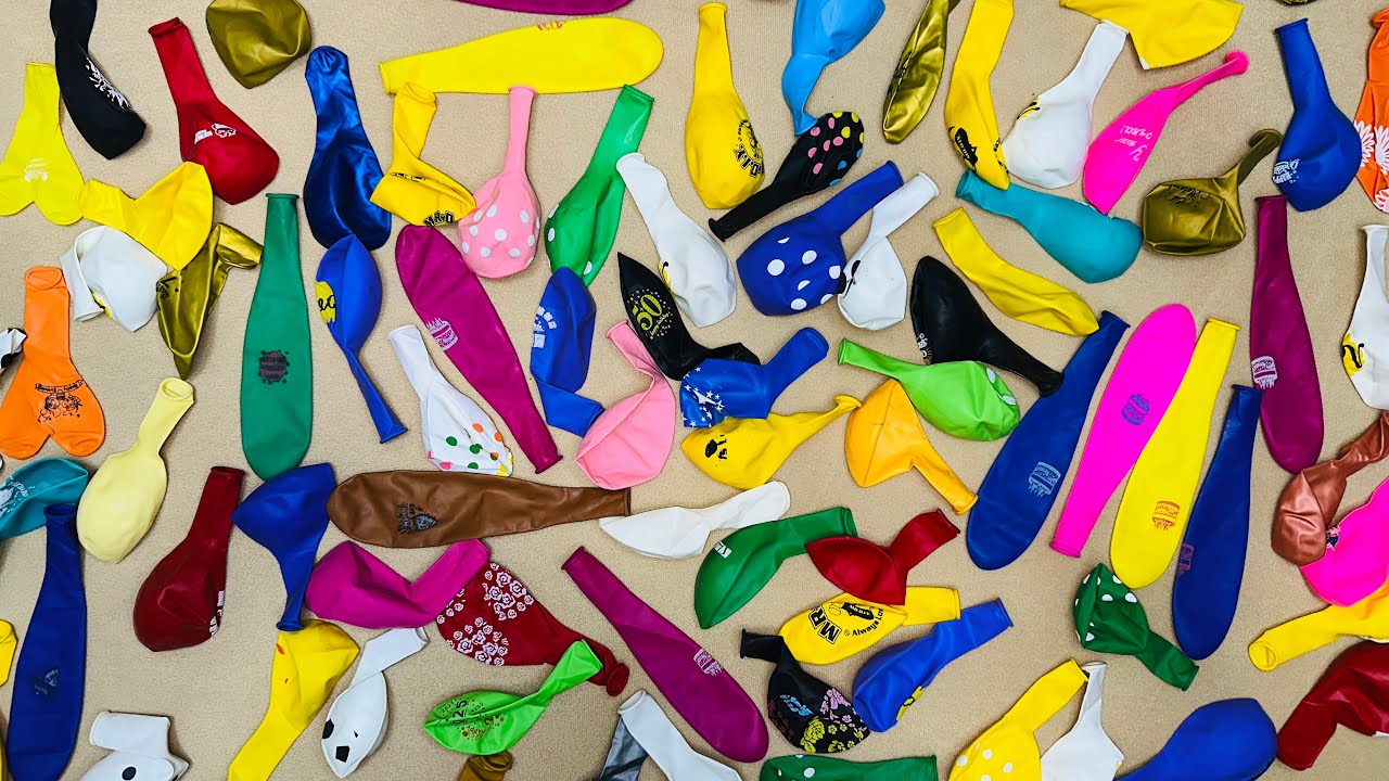 ASMR Balloon Bliss 🌈 Blow, Pop & Relax | Satisfying Rainbow Fun