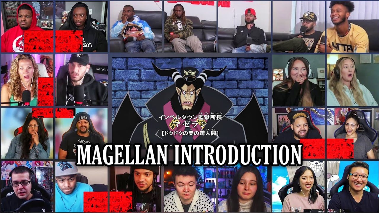 Magellan Introduction Reaction Mashup One Piece Episode 425 YouTube