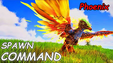 Phoenix ARK Spawn COMMAND | How To Summon PHOENIX Ark CODE 2023