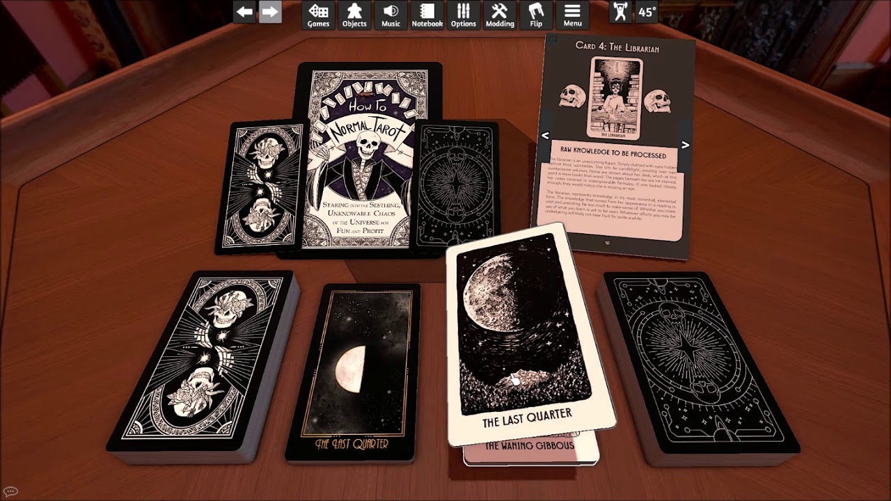 Normal Tarot Gold Deck Flip Through YouTube