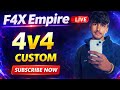 🔴 F4XEMPIRELIVE | OP Gameplay Live 🔥 Full Rush &amp; Clutch Moments