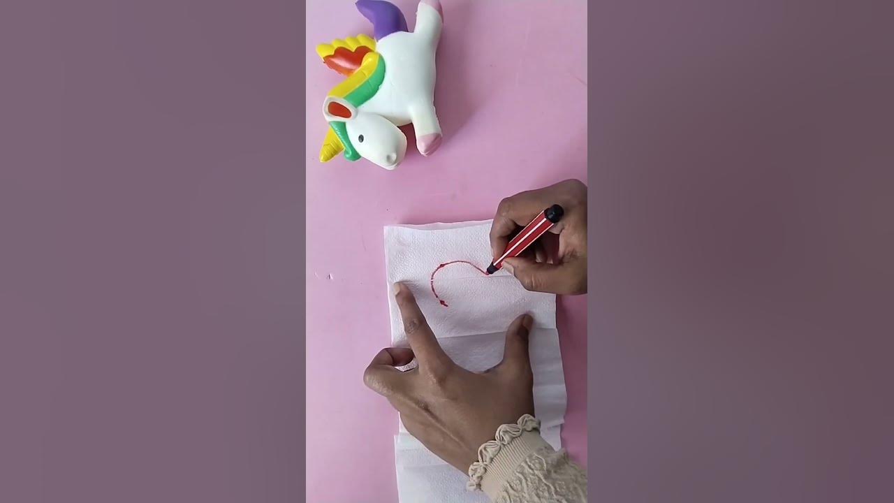 Magic tricks using tissue paper/magic diy papercraft shortsfeed 