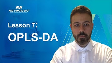 Metware tools video series - Lesson 7: OPLS DA