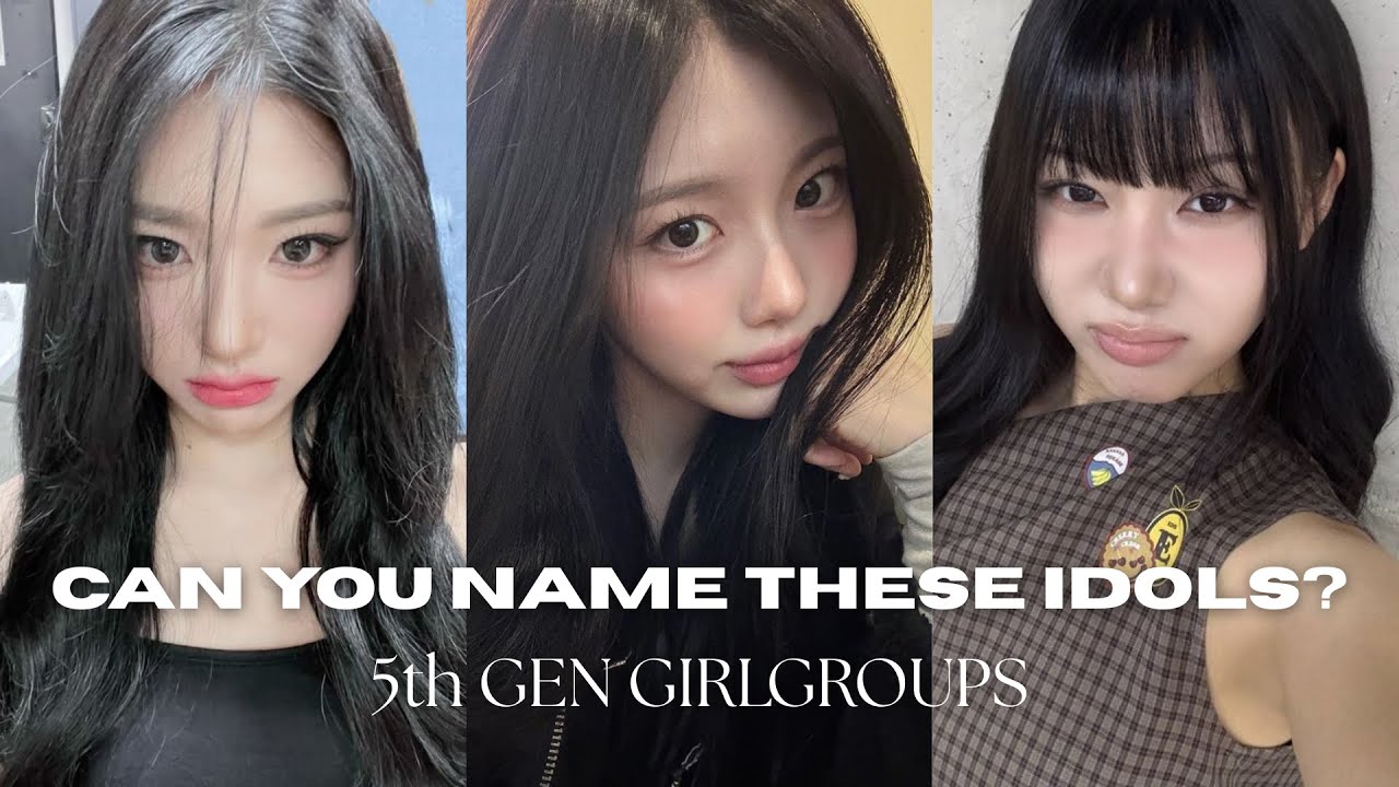 can you name these 50 female idols? | 5th gen ggs