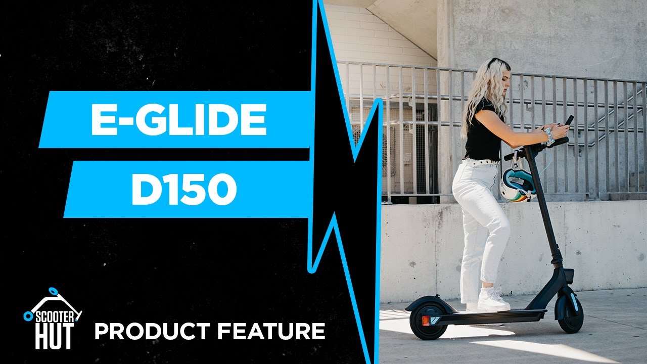 EGLIDE D150 Scooter Hut Product Feature YouTube