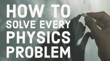 The Guess Method to Solve Every Physics Problem (Easy)