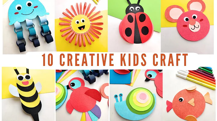 10 Unique and Easy Kids Craft Ideas | Handmeyd Treasures