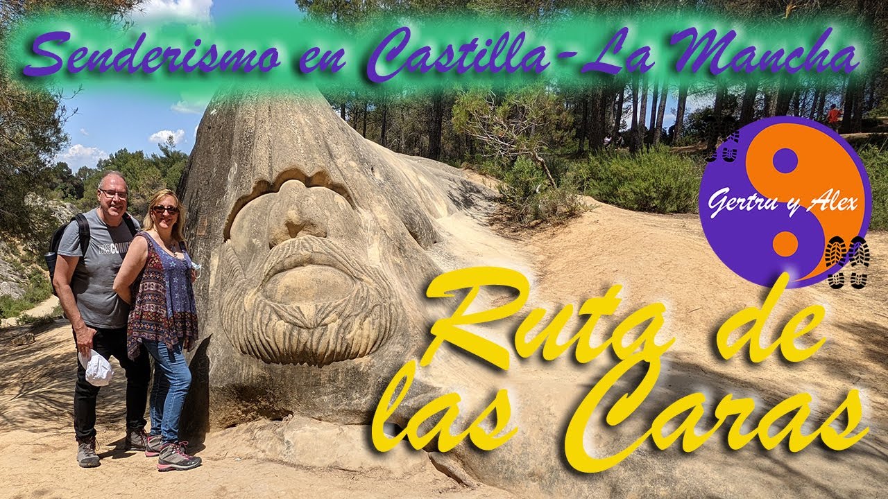 Descubriendo la Ruta de las Caras de Buendía-Cuenca-Castilla La Mancha-Senderismo con niños 😎😎👣👣❤️❤️