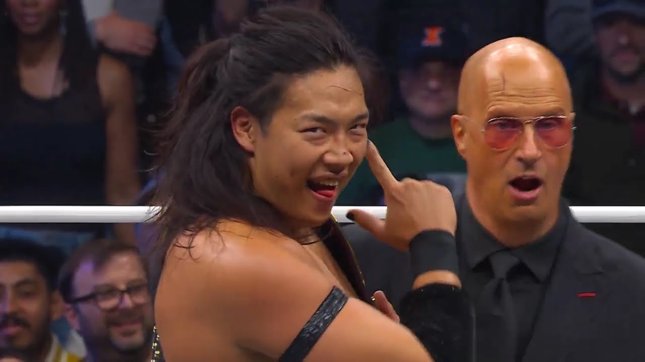 AEWインターナショナル王座戦 王者 KONOSUKE TAKESHITA vs. 挑戦者 オレンジ・キャシディ