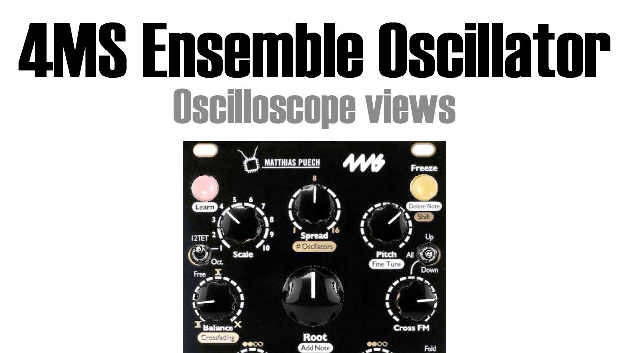 4ms Company Ensemble Oscillator | オシレーター+apple-en.jp