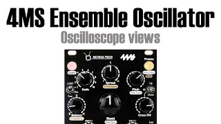 4MS Ensemble Oscillator - Oscilloscope view