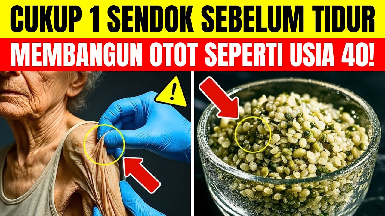 Bangun Otot Setelah Usia 70: Protein dari Biji Ini Lebih Baik dari Telur! | Tips Kesehatan Lansia