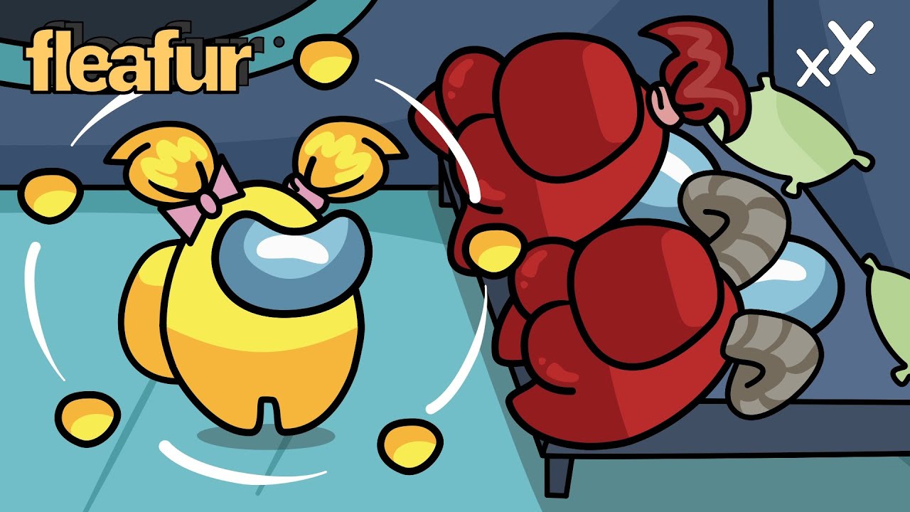 FLEAFUR Among Us Animation | One Heart, Three Suits | Episode 17