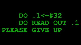 When the Compiler Language Had No Pronouceable Acronym [1.-94.-2]